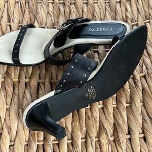 Marion Black Studded Women's Heels